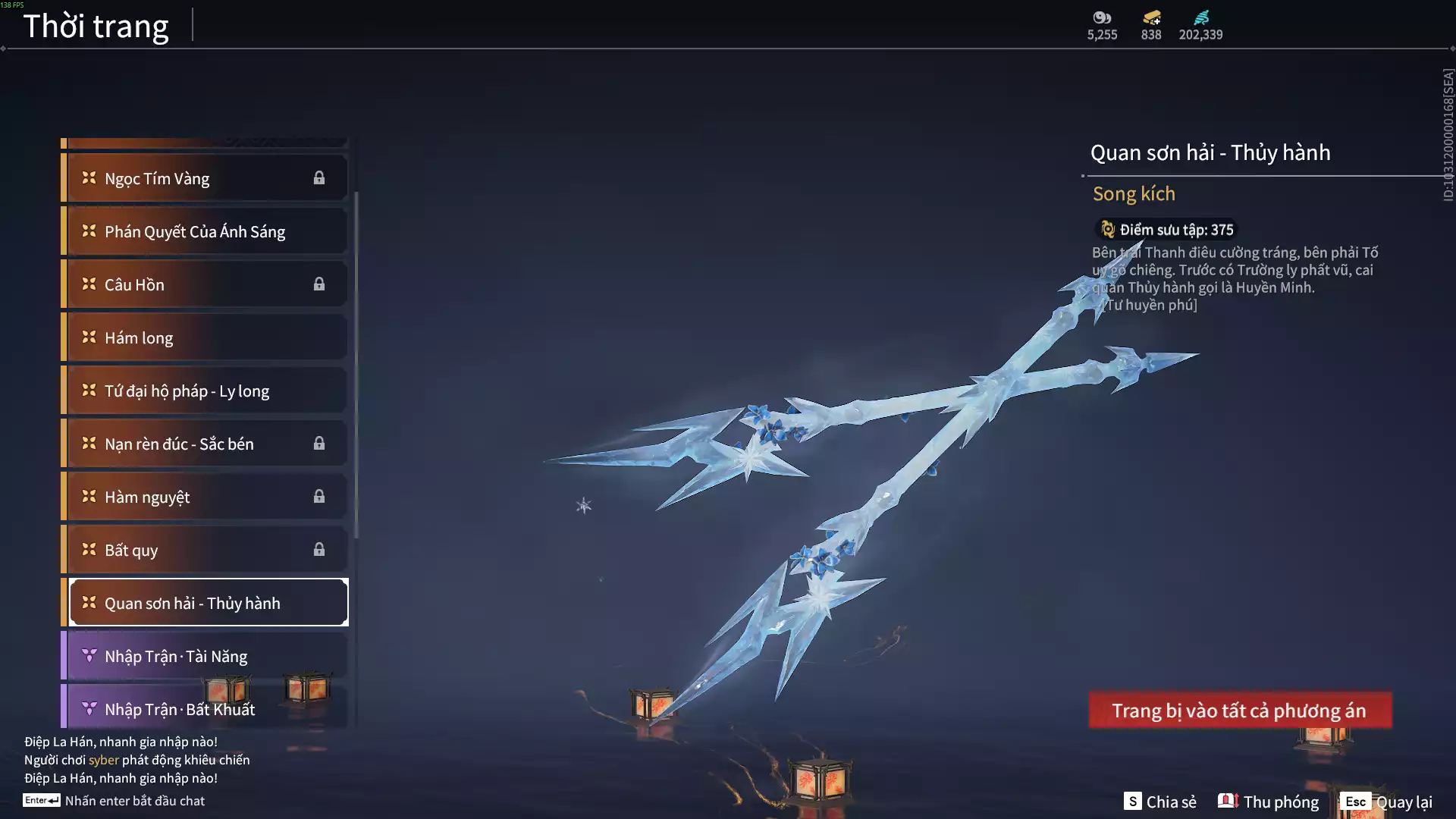 Ảnh 9 Vũ khí đỏ, 9 Trang phục đỏ, 3 Phụ kiện hóa hình và hơn thế, nhấn xem chi tiết bên trong